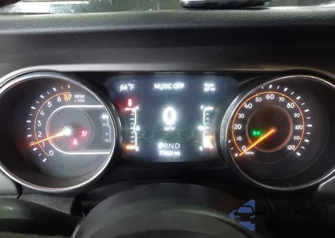 2019 Jeep Wrangler Unlimited Sport S 4X4 из США, поврежденный, VIN 1C4HJXDGXKW598811